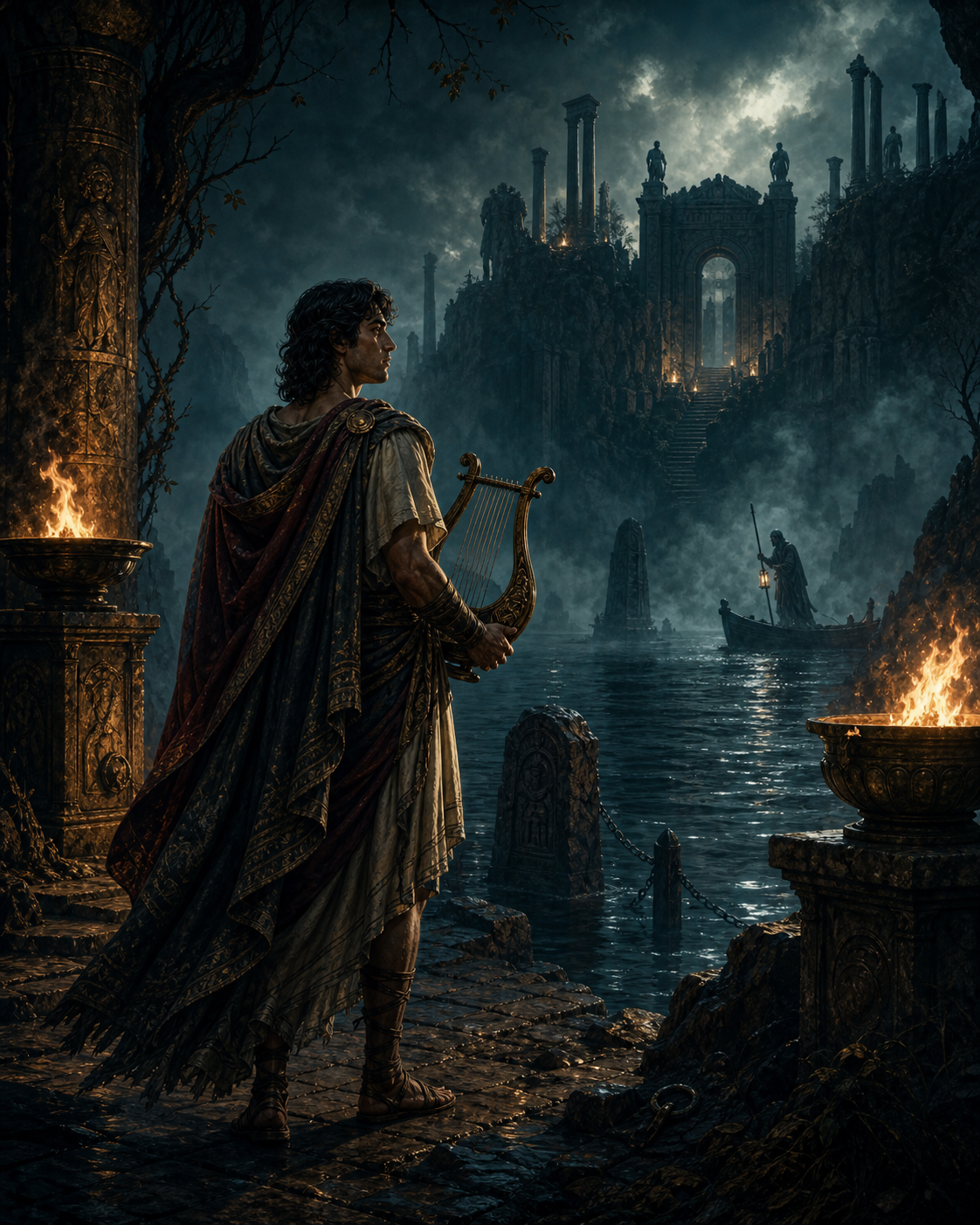 Orpheus am Ufer des Styx